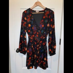 Gianni Bini Floral Wrap Dress